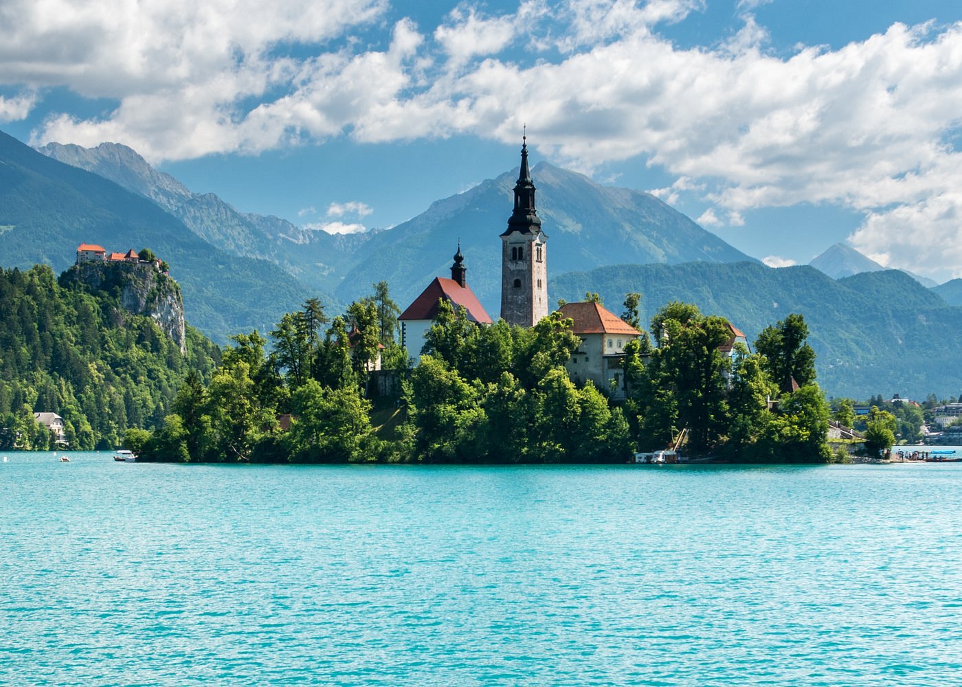 Lake Bled - One of Slovenia's most visited spots.